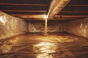 crawlspace encapsulation barrier