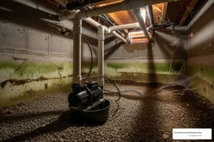cost to install sump pump in crawl space