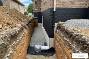 fix basement leak from outside