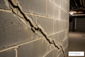 diagonal wall cracks